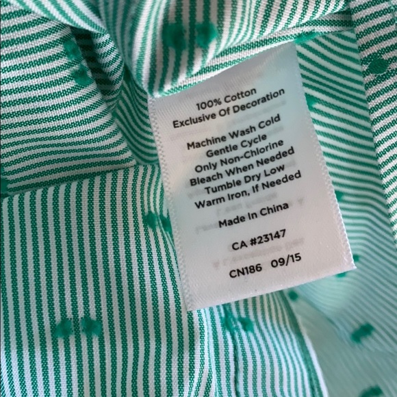 Talbots 3/4 sleeve button down blouse size 6 - Picture 6 of 8